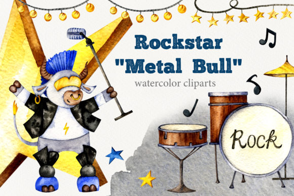 Download Rockstar "Metal Bull" - Premium Resources