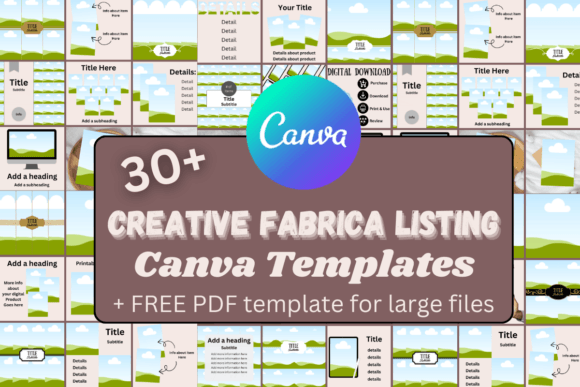 Download Creative Fabrica Listing Templates - Templates Collection