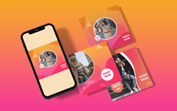 Download Social Media Templates-Shopping-030-22 - Templates Collection